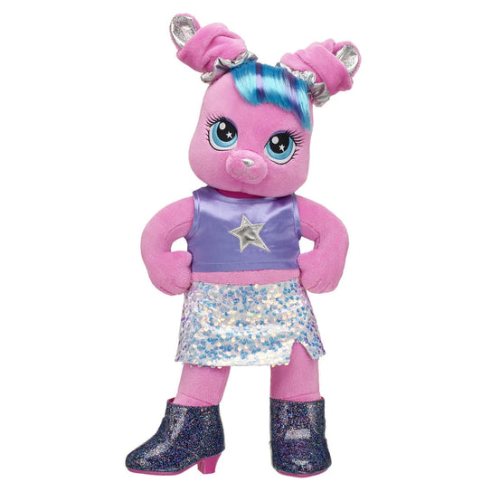 Honey Girls Risa Rabbit Sparkly Plush Toy Gift Set - US 8831