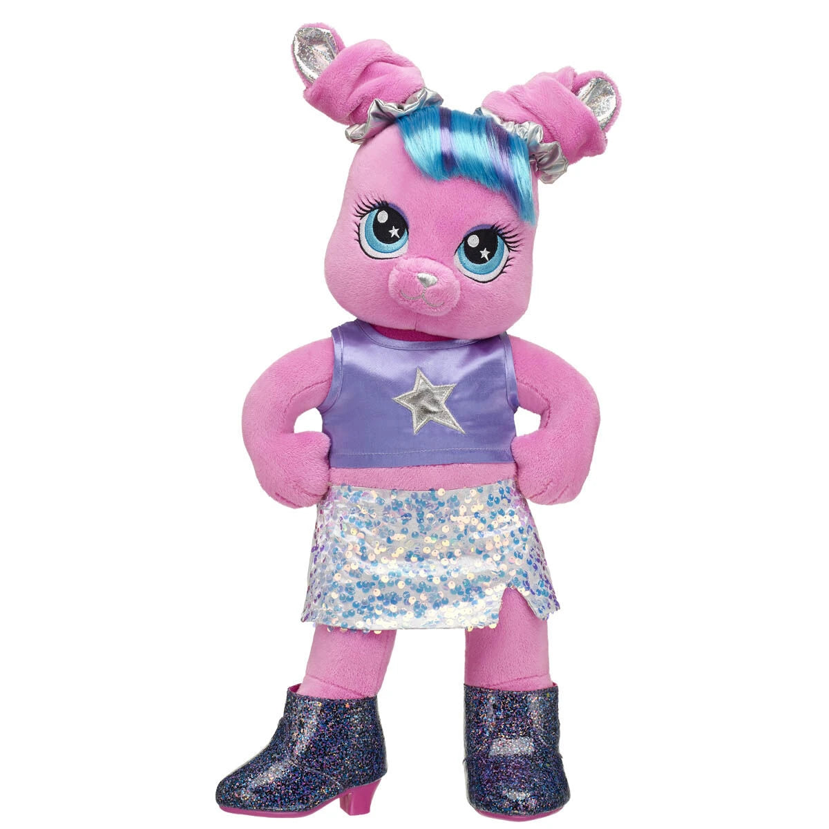Honey Girls Risa Rabbit Sparkly Plush Toy Gift Set - US 3020