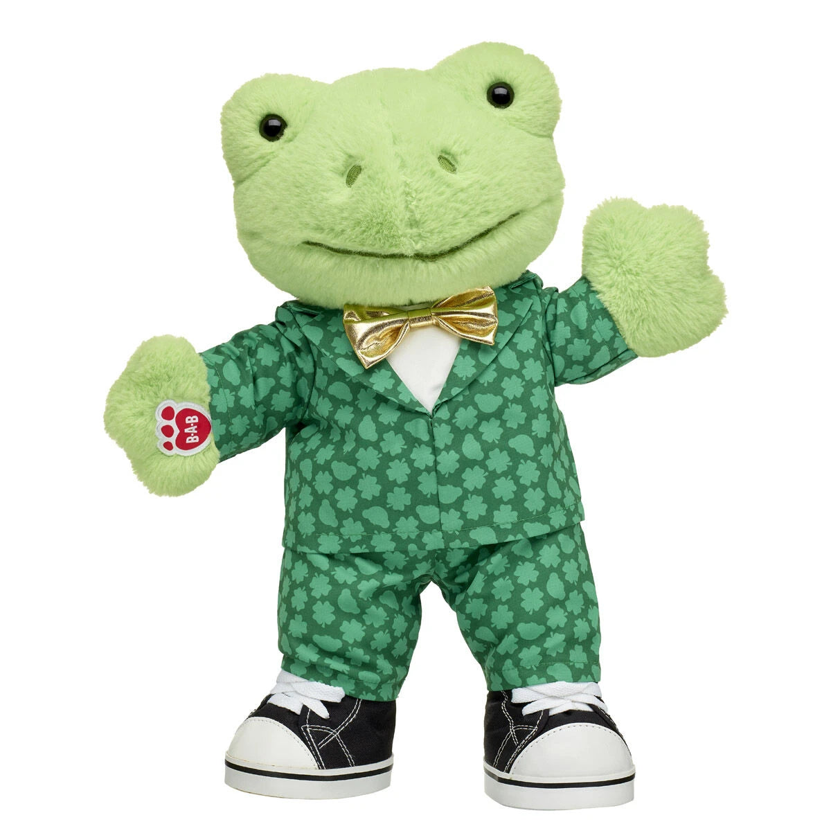 Spring Green Frog St. Patrick's Day Gift Set | Build-A-Bear® - US 9345
