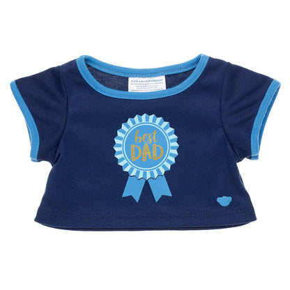 Plush Toy Best Dad T-Shirt | Build-A-Bear® - US 5441