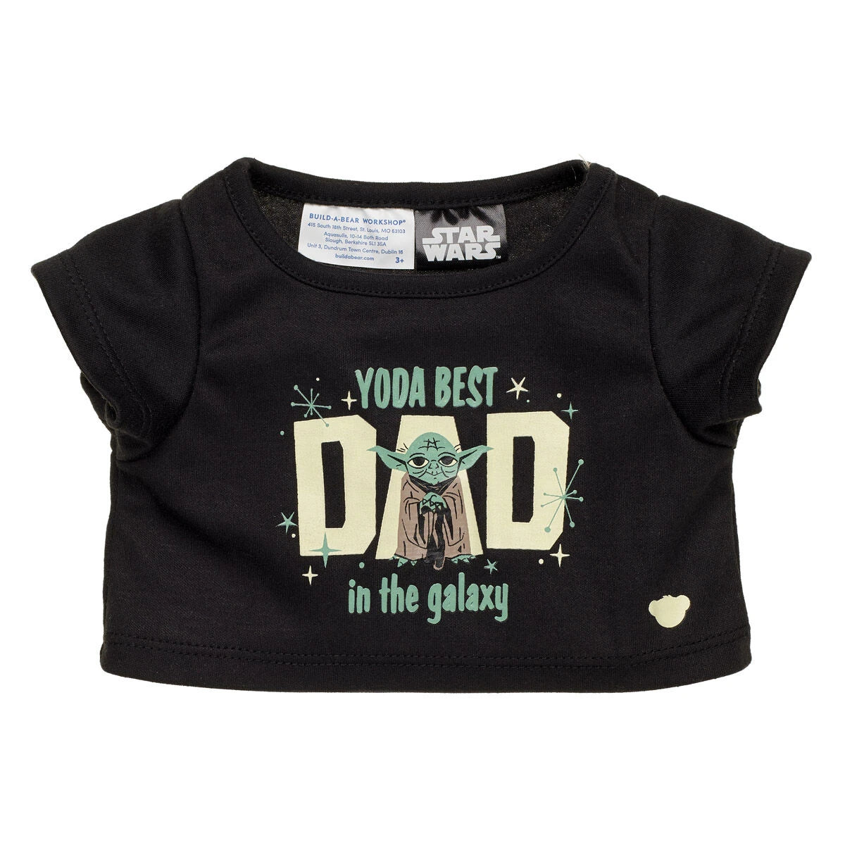 Star Wars™ Yoda Best Dad T-Shirt for Plush Toys | Build-A-Bear® - US 7236