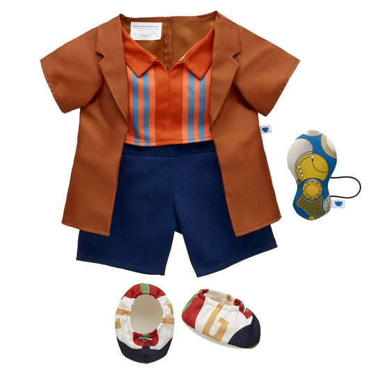 Doctor Who Fifteenth Doctor Costume &amp; Sonic Screwdriver Set | Build-A-Bear® - US 5782