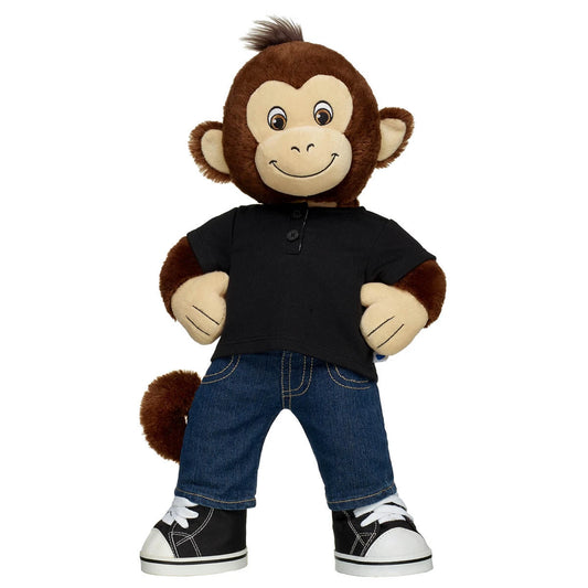 Smiley Monkey Stuffed Animal Fall Gift Set | Build-A-Bear® - US 6297