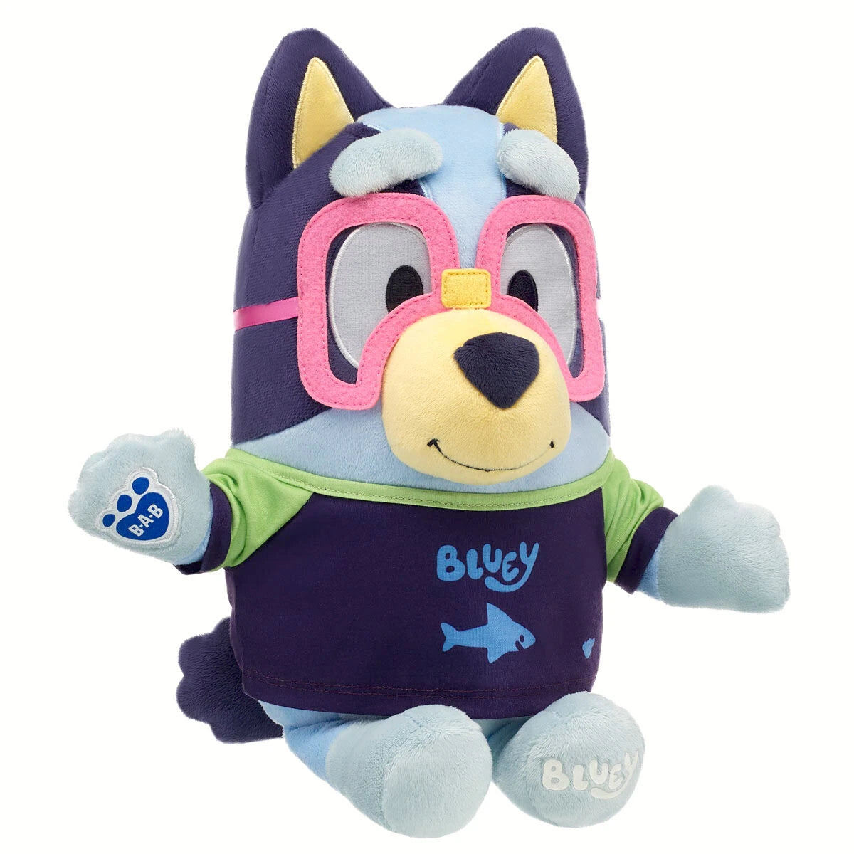 Bluey Plush w/ Swim Shirt &amp; Goggle Set | Build-A-Bear - US 2089