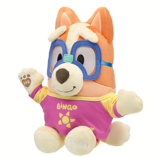 Bingo Plush w/ Swim Shirt &amp; Goggle Set | Build-A-Bear - US 9674