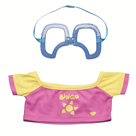 Bingo Swim Shirt &amp; Goggle Set | Build-A-Bear - US 7171