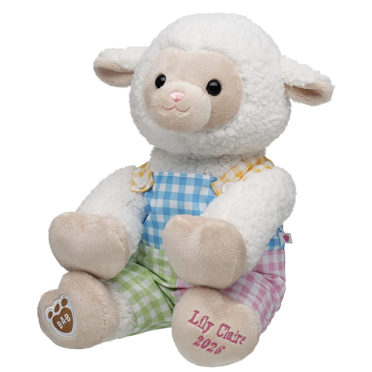 Embroidered Lamb Stuffed Animal Spring Gift Set Easter BAB - US 1606