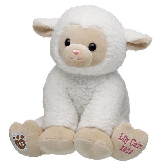 Embroidered Lamb Stuffed Animal | Build-A-Bear - US 6016