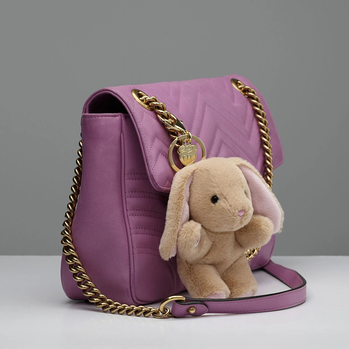 Pawlette Bunny Plush Bag Charm | Build-A-Bear - US 3774