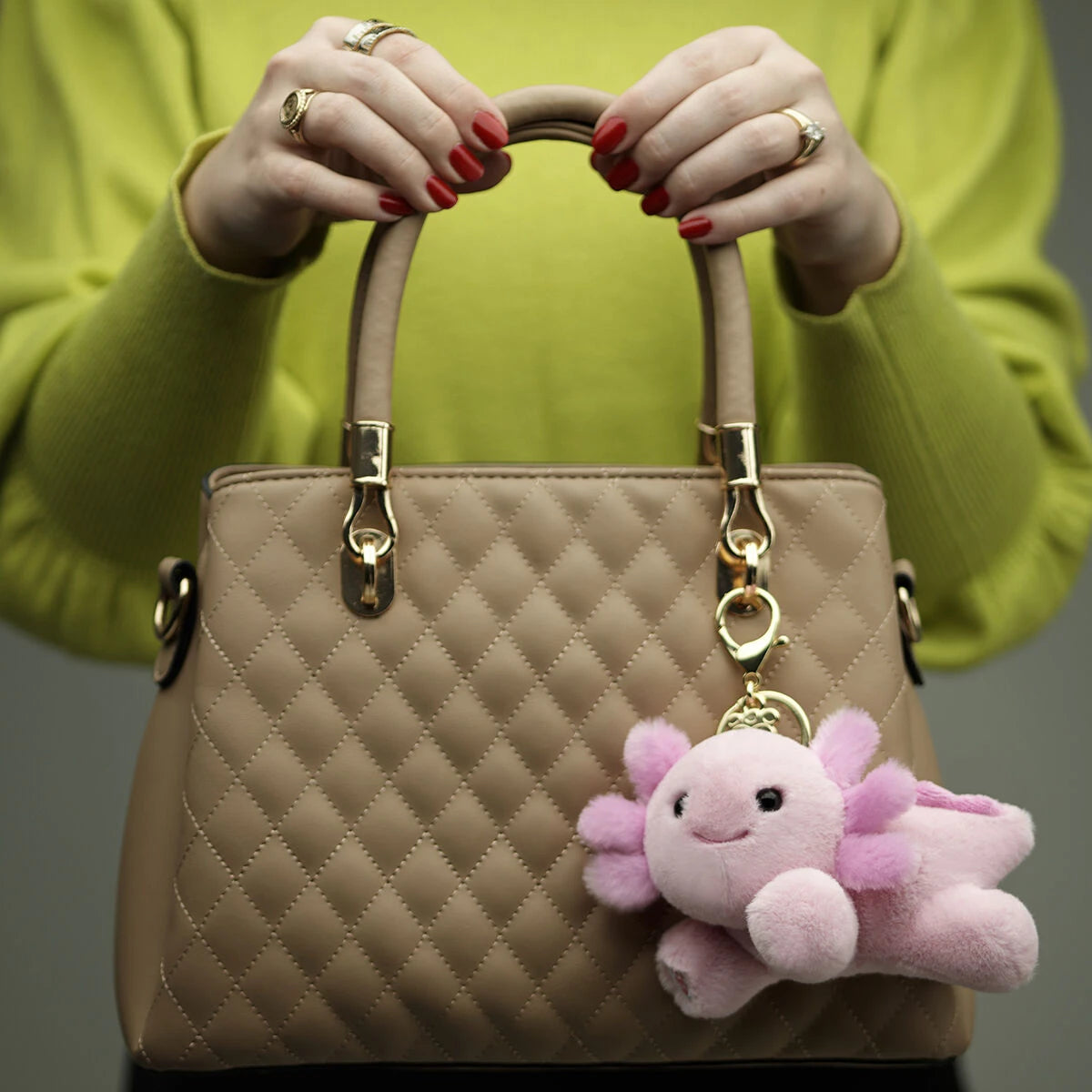 Axolotl Plush Bag Charm | Build-A-Bear - US 4981