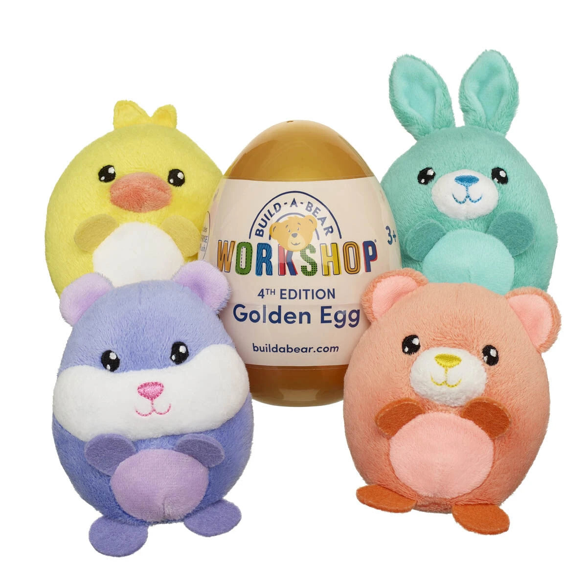 4th Edition Golden Egg - Includes 1 Surprise Mini Plush | Build-A-Bear® - US 3925