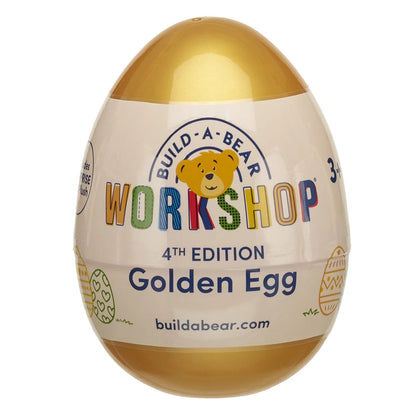 4th Edition Golden Egg - Includes 1 Surprise Mini Plush | Build-A-Bear® - US 8458