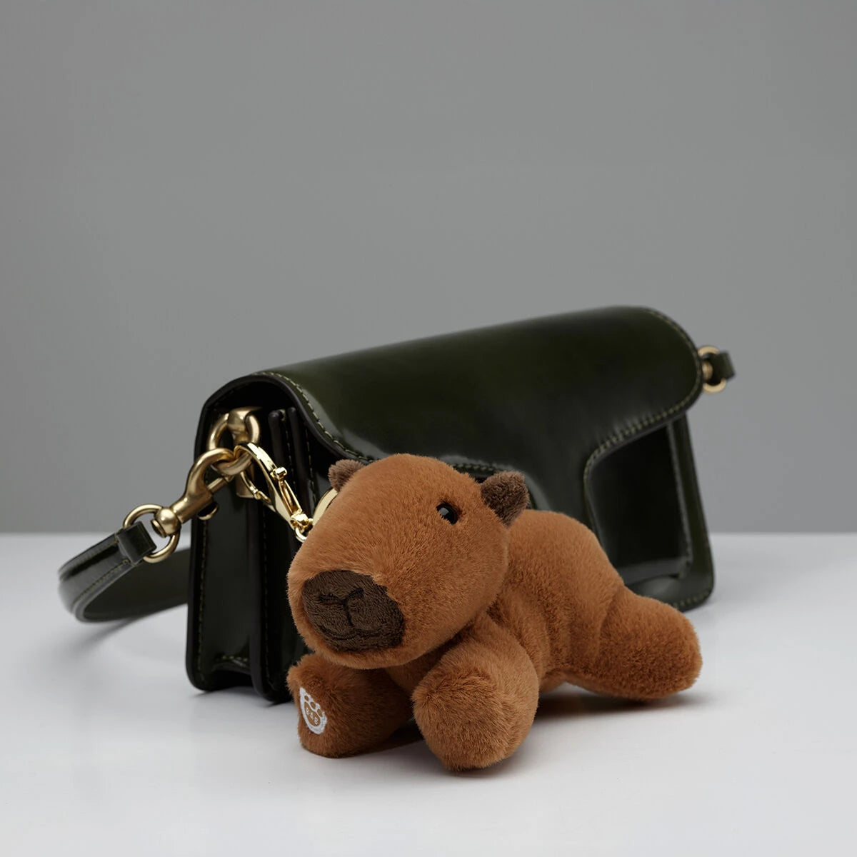 Capybara Plush Bag Charm | Build-A-Bear - US 2301