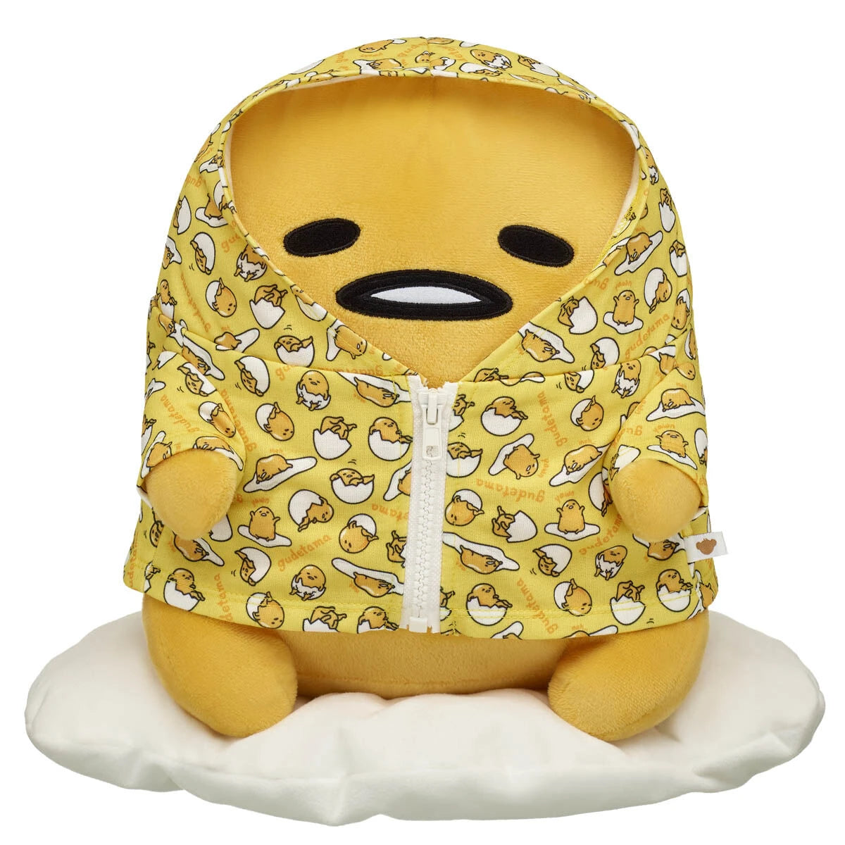 Sanrio® Gudetama™ Plush with Hoodie | Build-A-Bear® - US 7671