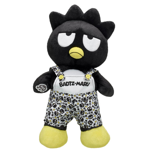 Sanrio® Hello Kitty® and Friends Badtz-maru™ Plush with Overalls| Build-A-Bear® - US 7814