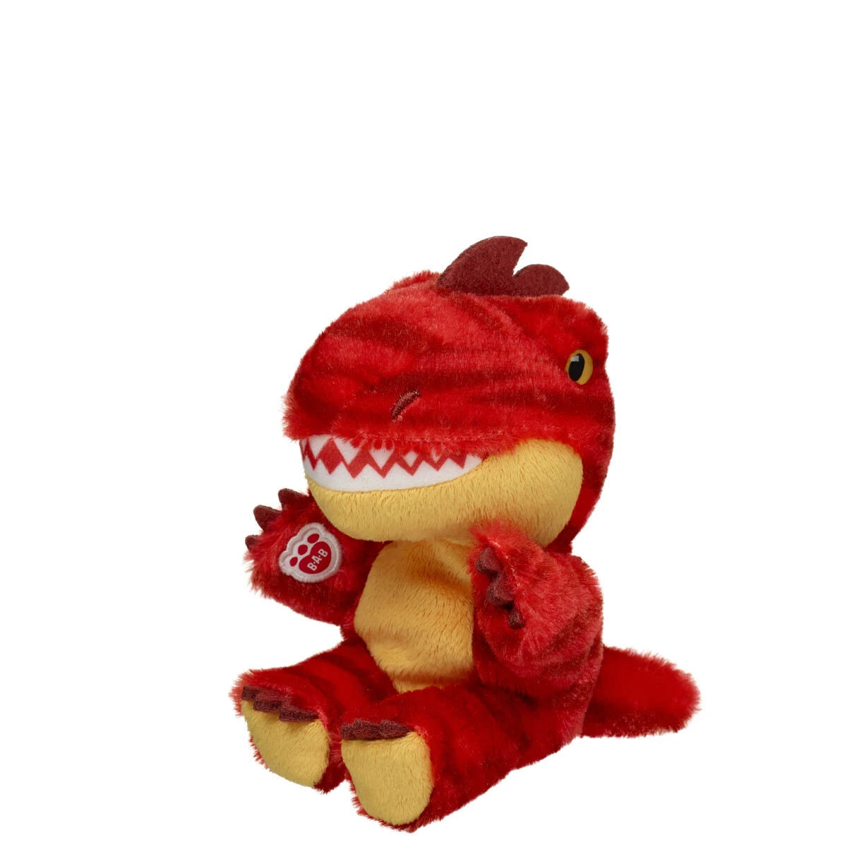 Mini Beans Red Raptor Plush Toy | Build-A-Bear® - US 9562
