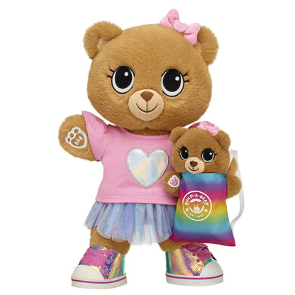 Bearnice Teddy Bear Mini Beans® &amp; Bear Carrier Set | Build-A-Bear® - US 7891