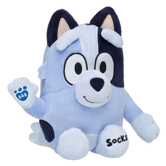 Socks Plush Puppy w/ Flower Crown | Build-A-Bear - US 4847