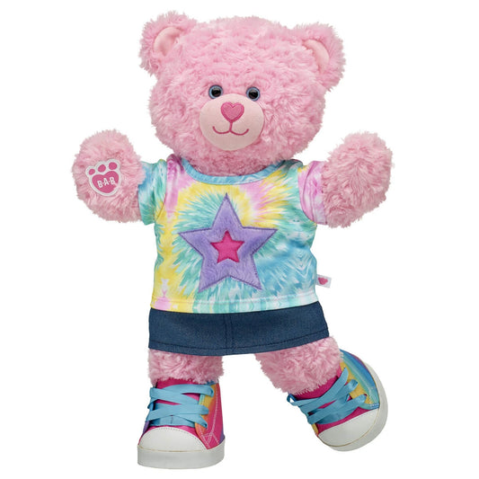 Pink Cuddles Teddy Bear Rainbow Gift Set | Build-A-Bear® - US 8714