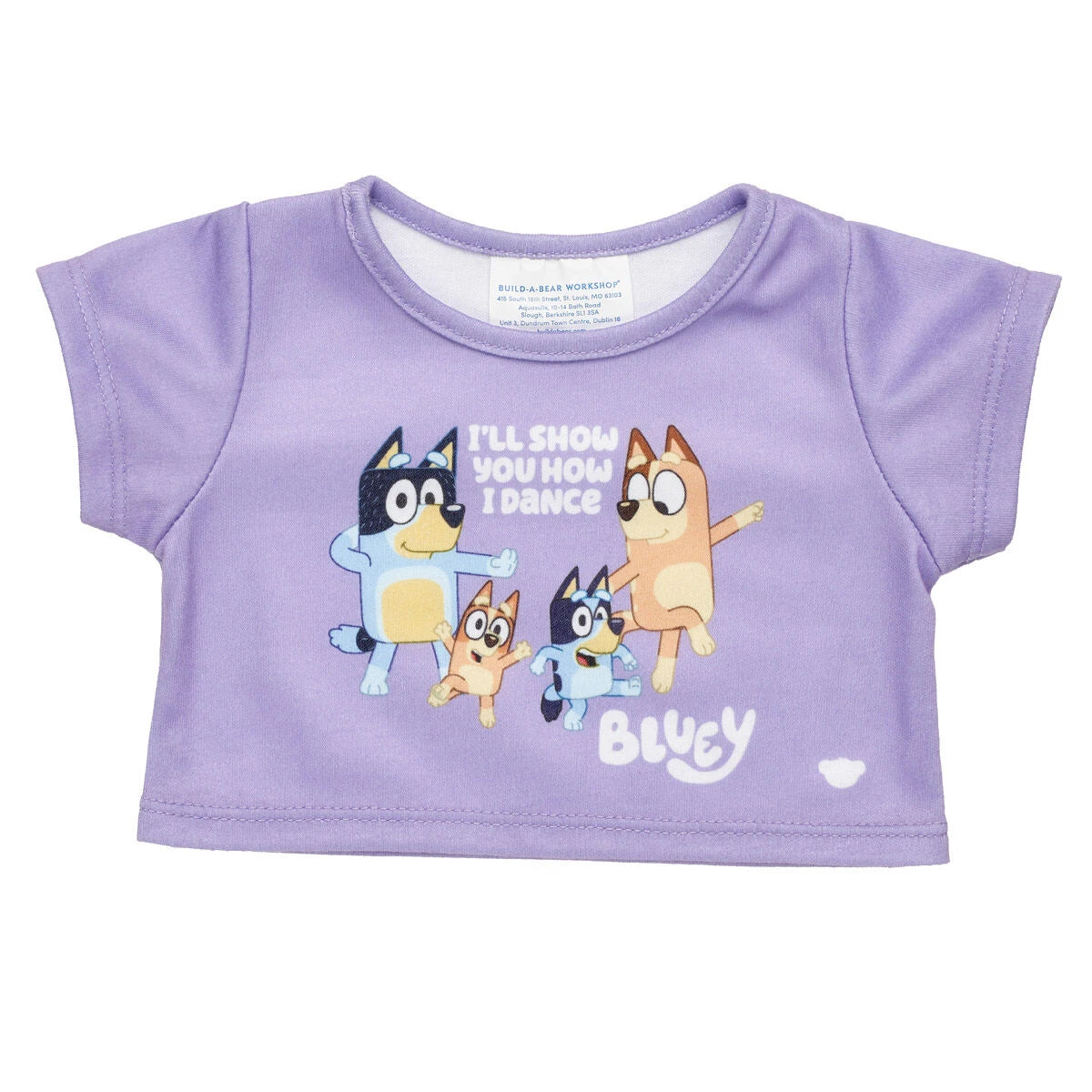Bluey Dance T-Shirt for Plush Toys | Build-A-Bear® - US 1583