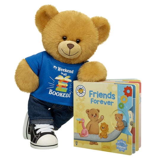Read Teddy Bear "Friends Forever" Book Set | Build-A-Bear® - US 4345
