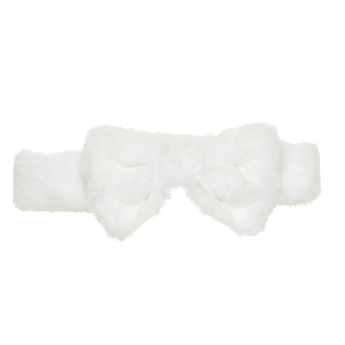 White Plush Bow Headwrap for Plush Toys | Build-A-Bear® - US 6246