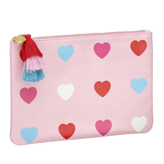Pink Hearts Cosmetic Pouch for Stuffed Animals | Build-A-Bear® - US 4159