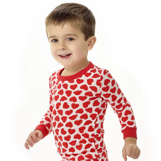 Build-A-Bear Pajama Shop™ Red Hearts PJ Top - Toddler and Youth - US 8352