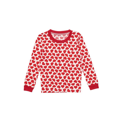 Build-A-Bear Pajama Shop™ Red Hearts PJ Top - Toddler and Youth - US 1347