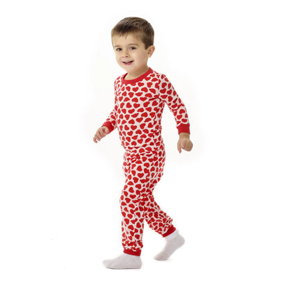 Build-A-Bear Pajama Shop™ Red Hearts PJ Top - Toddler and Youth - US 2226