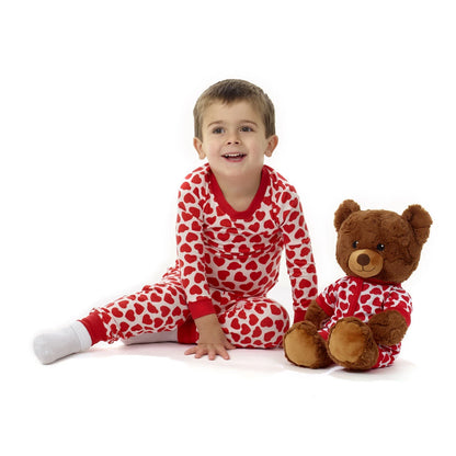 Build-A-Bear Pajama Shop™ Red Hearts PJ Top - Toddler and Youth - US 2226
