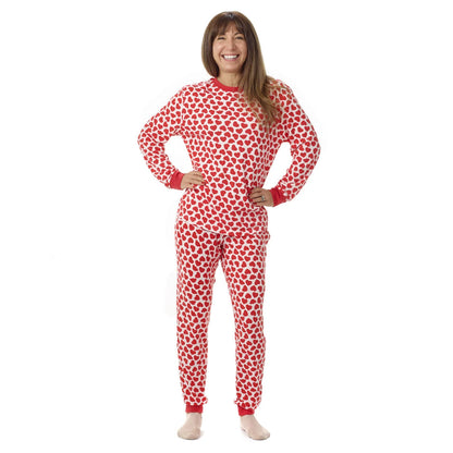 Build-A-Bear Pajama Shop™ Red Hearts PJ Top - Adult - US 1954