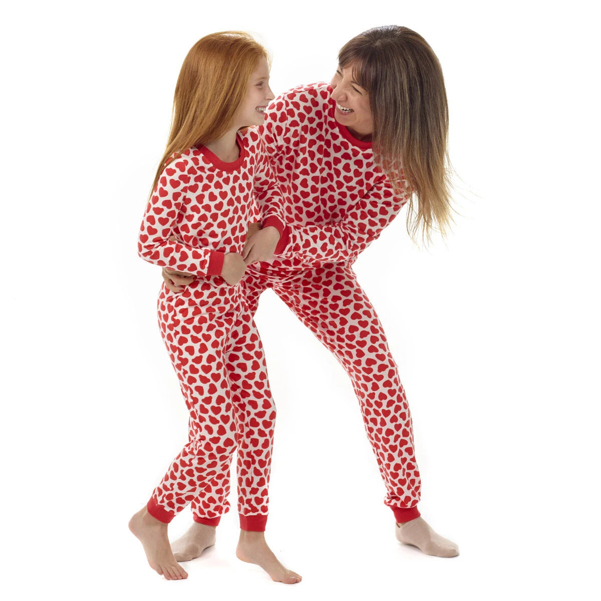 Build-A-Bear Pajama Shop™ Red Hearts PJ Top - Adult - US 1954
