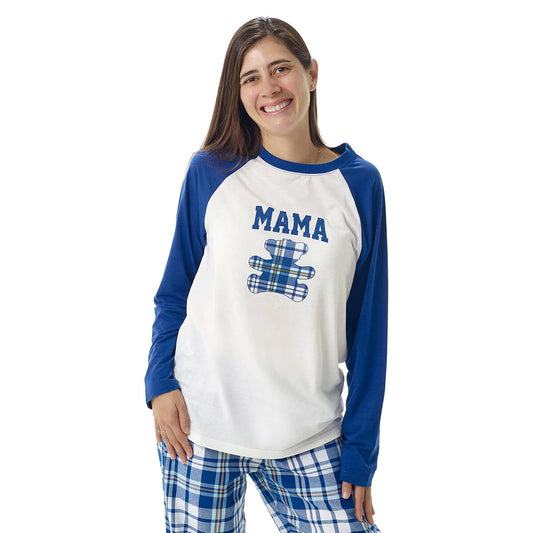 Build-A-Bear Pajama Shop™ Mama Bear Raglan Top - Adult - US 2944