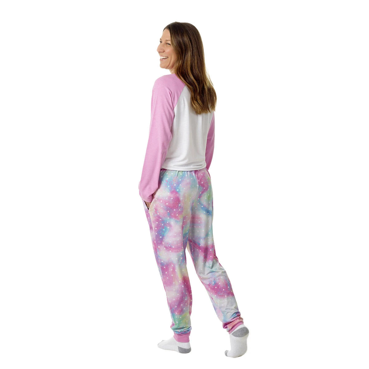 Build-A-Bear Pajama Shop™ Rainbow Galaxy Joggers - Adult - US 3701