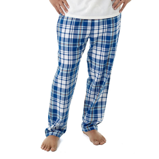 Build-A-Bear Pajama Shop™ Blue Plaid Pants - Adult - US 3914