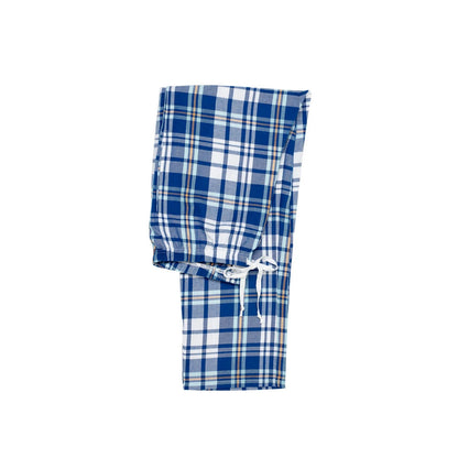 Build-A-Bear Pajama Shop™ Blue Plaid Pants - Adult - US 3914
