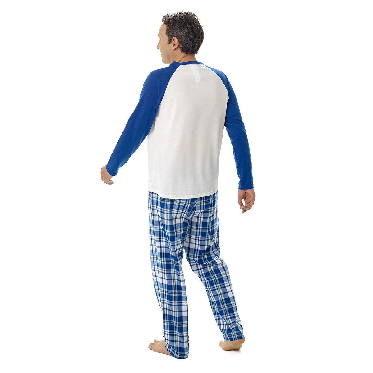Build-A-Bear Pajama Shop™ Blue Plaid Pants - Adult - US 8516