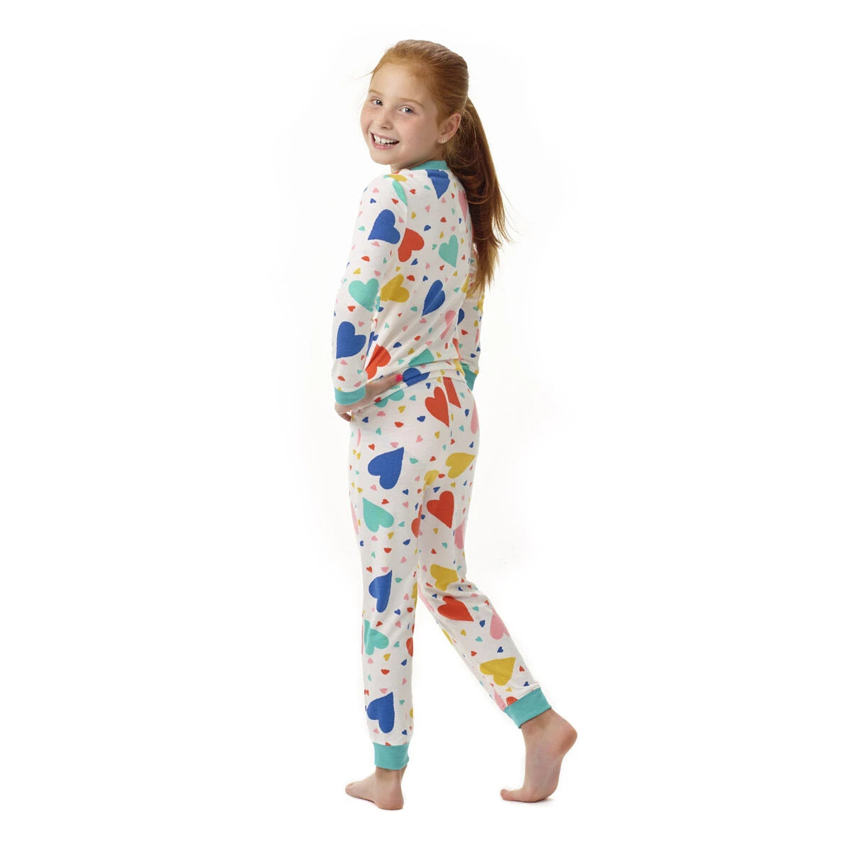 Build-A-Bear Pajama Shop™ Colorful Hearts PJ Top - Toddler and Youth - US 5236