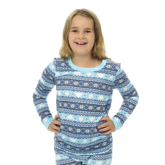 Build-A-Bear Pajama Shop™ Winter Fair Isle Top - Toddler &amp; Youth - US 9896