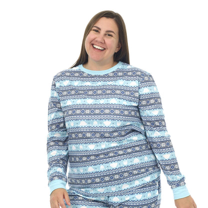 Build-A-Bear Pajama Shop™ Winter Fair Isle Top - Adult - US 3677
