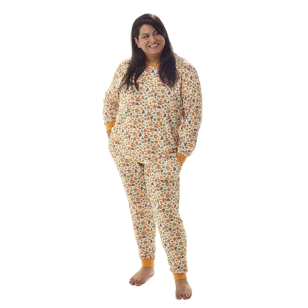 Build-A-Bear Pajama Shop™ Fall Print Pants - Adult - US 8973
