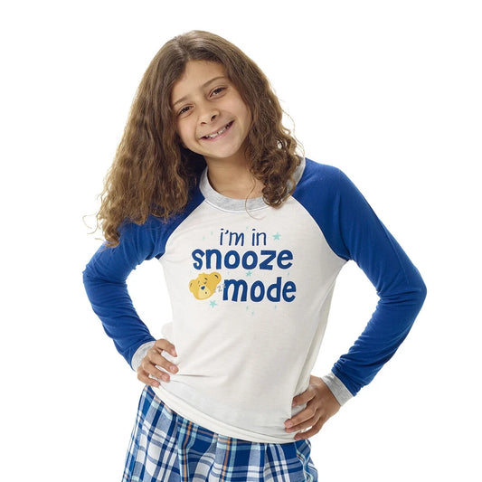 Build-A-Bear Pajama Shop™ Snooze Mode Top - Toddler &amp; Youth - US 9663