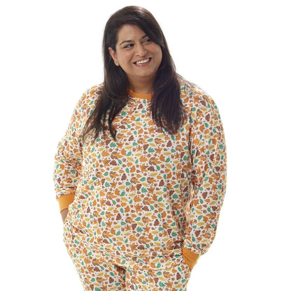 Build-A-Bear Pajama Shop™ Fall Print Top - Adult - US 5621