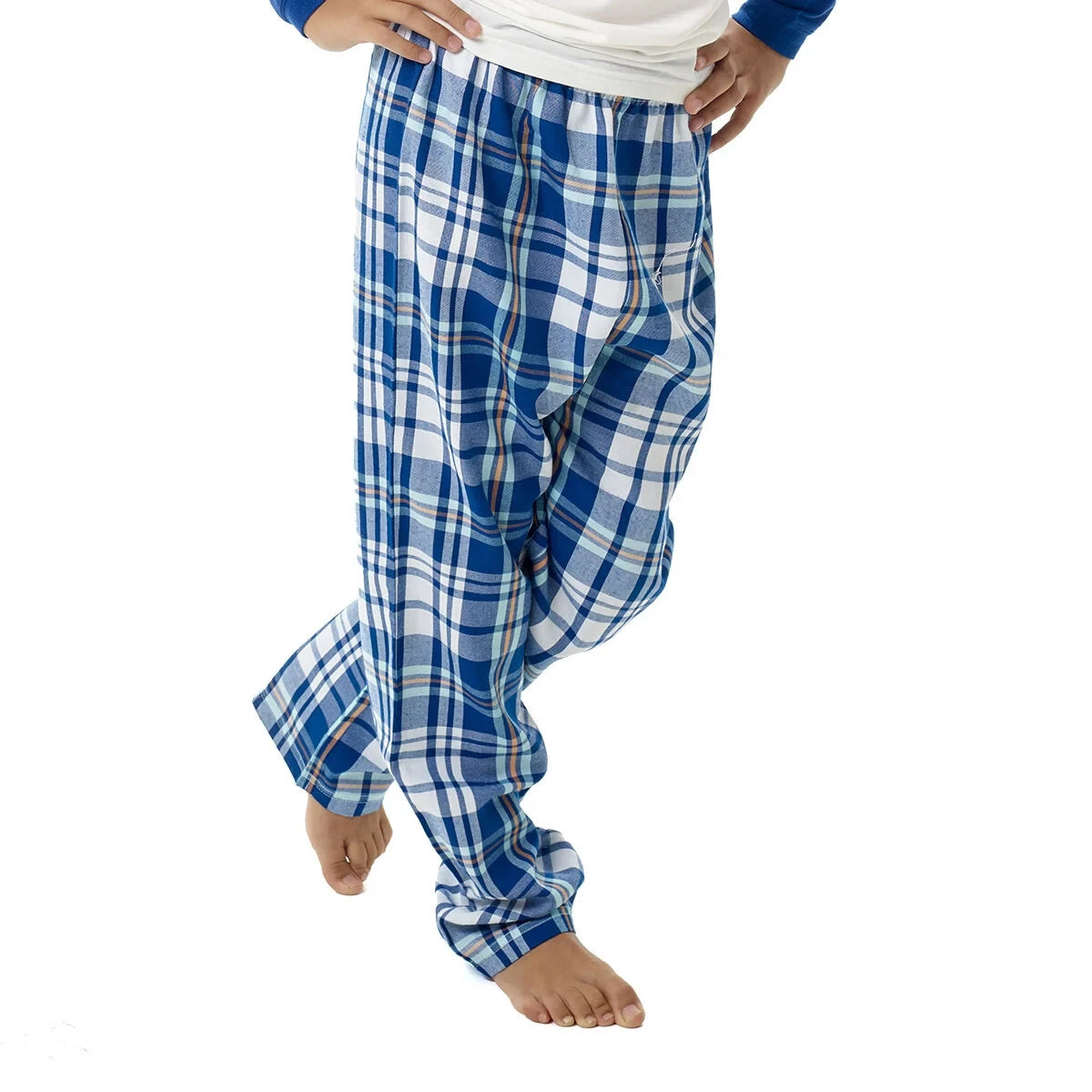 Build-A-Bear Pajama Shop™ Blue Plaid Pants - Toddler &amp; Youth - US 9359