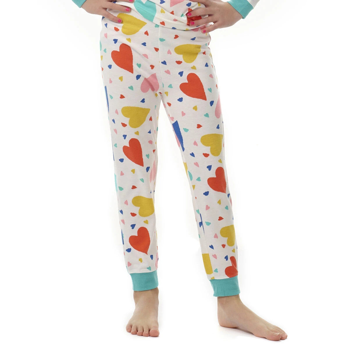 Build-A-Bear Pajama Shop™ Colorful Hearts PJ Pants - Toddler and Youth - US 7169