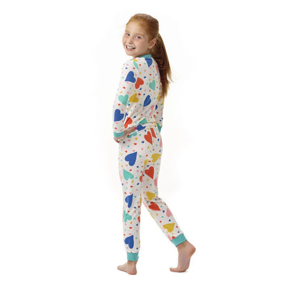 Build-A-Bear Pajama Shop™ Colorful Hearts PJ Pants - Toddler and Youth - US 8881