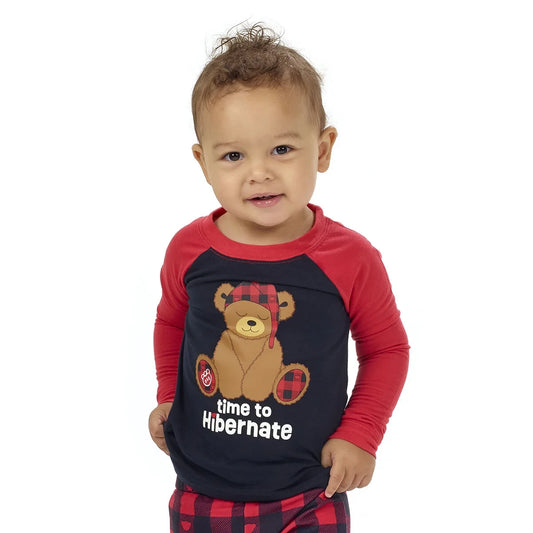 Build-A-Bear Pajama Shop™ Time to Hibernate Top - Toddler &amp; Youth - US 9211