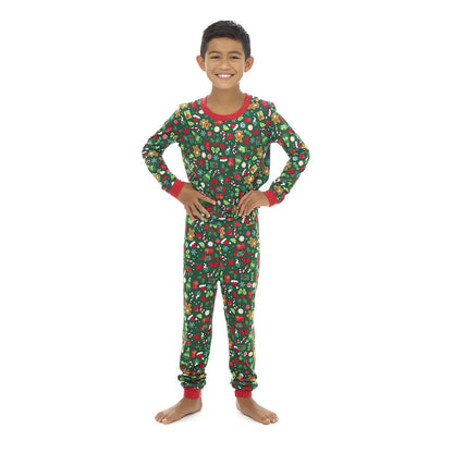 Build-A-Bear Pajama Shop™ Holiday Print Top - Toddler &amp; Youth - US 4826