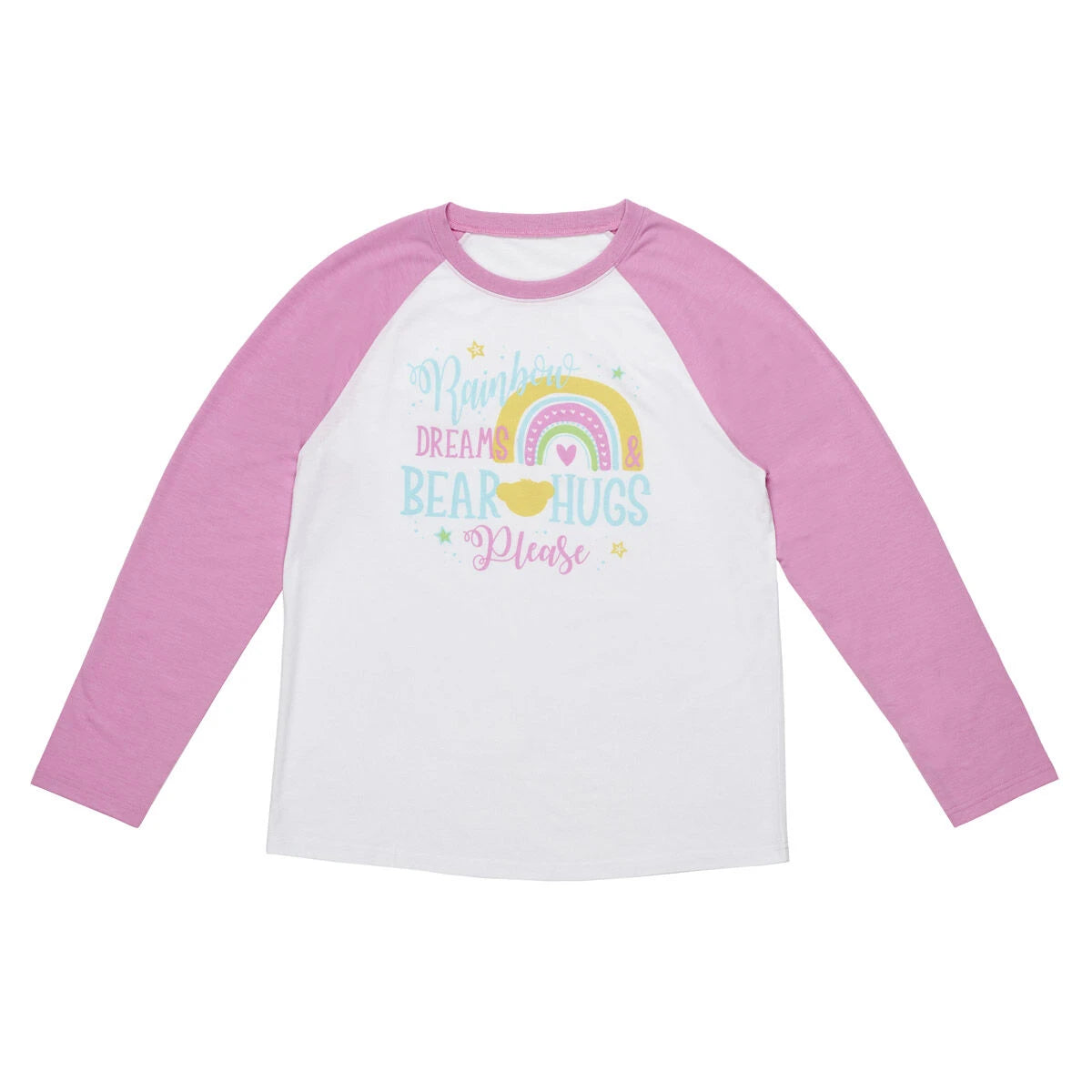 Build-A-Bear Pajama Shop™ Rainbow Dreams &amp; Bear Hugs Please PJ Top - Adult - US 5978